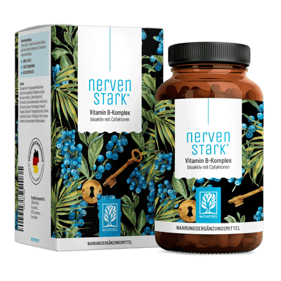 Nervenstark: Vitamin B-Komplex hochdosiert