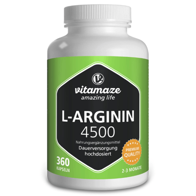 Vitamaze L-Arginin hochdosiert 4500 mg