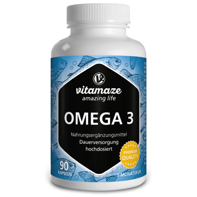 Omega 3 1.000 mg Fischöl hochdosiert