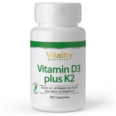 Vitamin D3 5000 plus K2 200 MK7