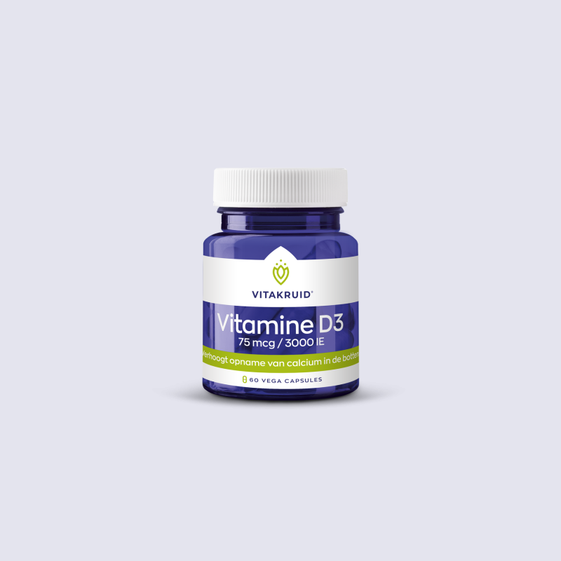 Vitamine D3 - 75 mcg  / 3000 IE